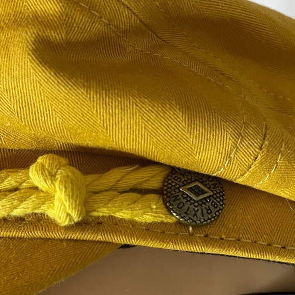 HP 💕chic street style classic Brixton mustard fisherman cap worn once! Size XS - Picture 5 of 12